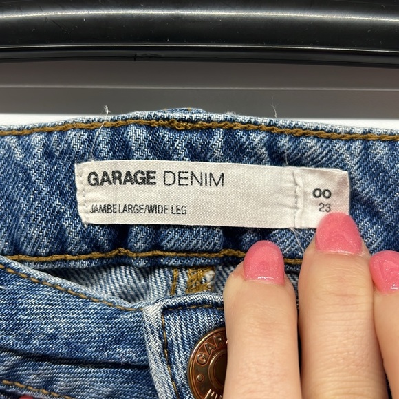 Garage Denim - Wide Leg Jeans - 00 - Picture 2 of 3